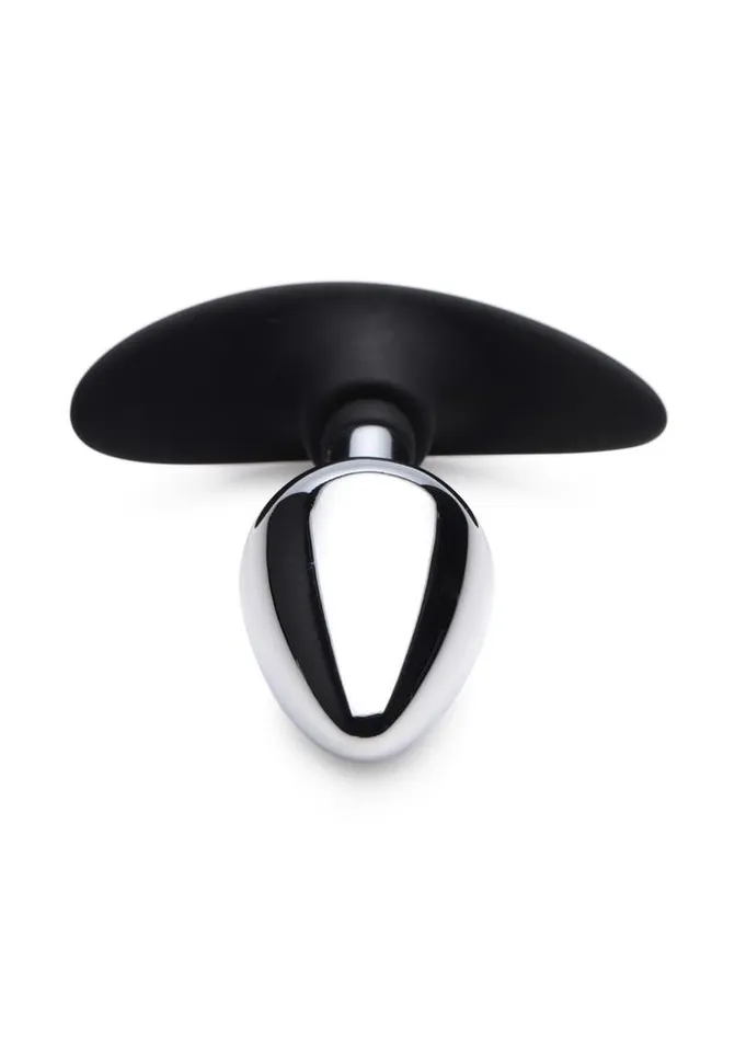 Master Series Male Sex Toys Master Series Dark Invader Metal and Silicone Anal Plug