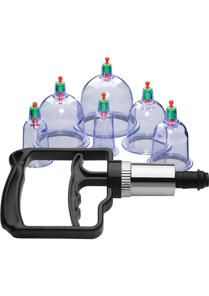 Master Series Sukshen 6 Piece Cupping Master Series Male Sex Toys