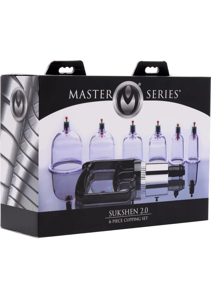 Master Series Sukshen 6 Piece Cupping Master Series Male Sex Toys