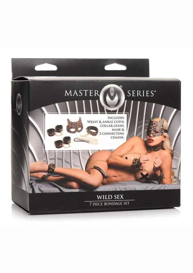 Master Series Wild Sex 7 Piece Bondage Master Series Couples