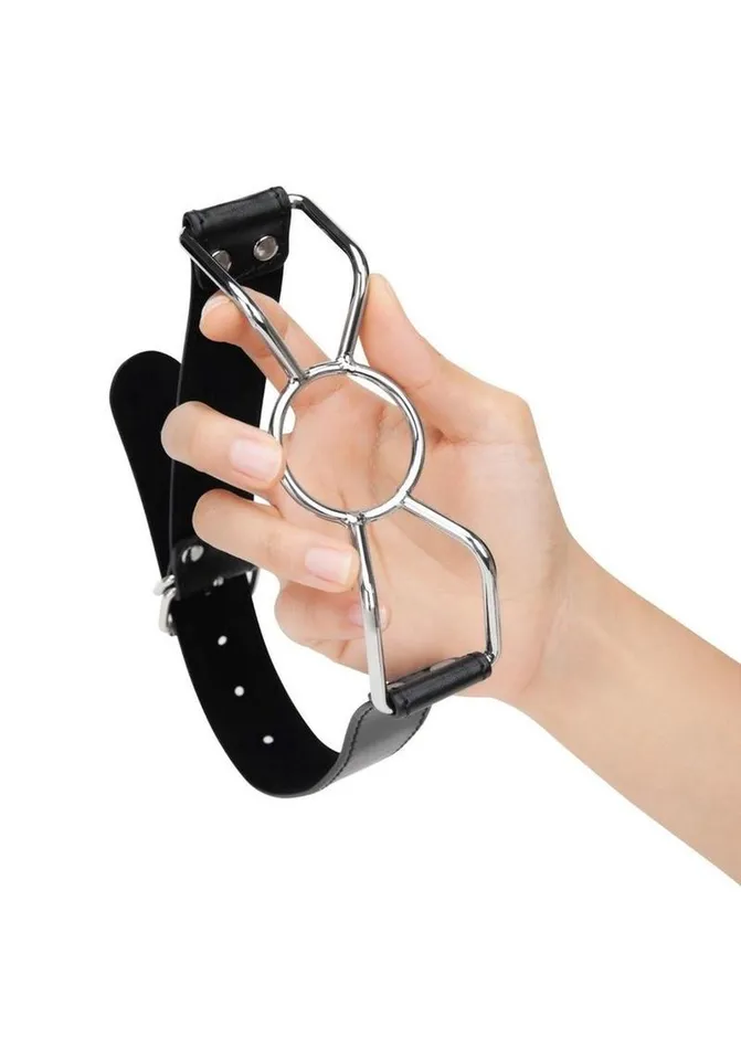 Me You Us Male Sex Toys ME YOU US Spider Gag 1 Pu Leather and Metal Adjustable Strap Gag