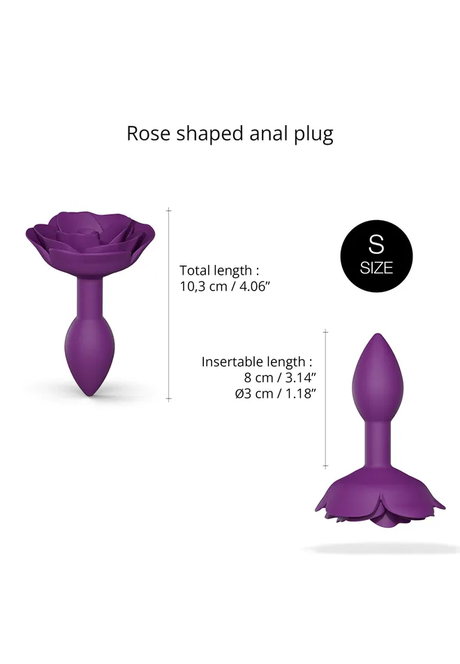 Open Roses Silicone Butt Plug Love to Love US Anal