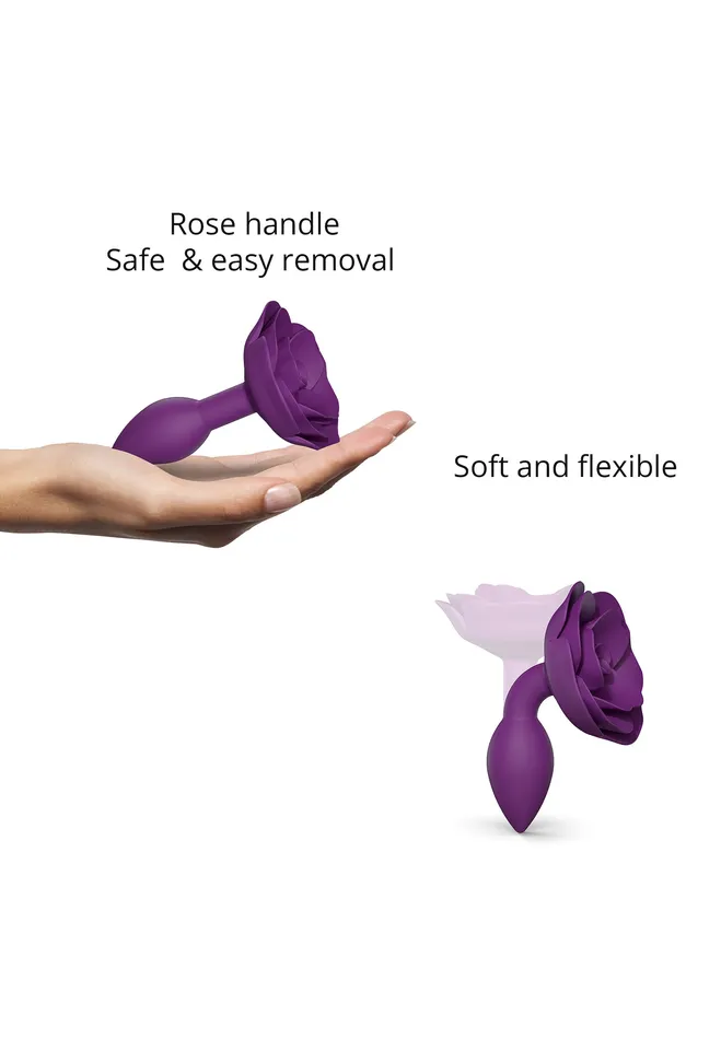 Open Roses Silicone Butt Plug Love to Love US Anal