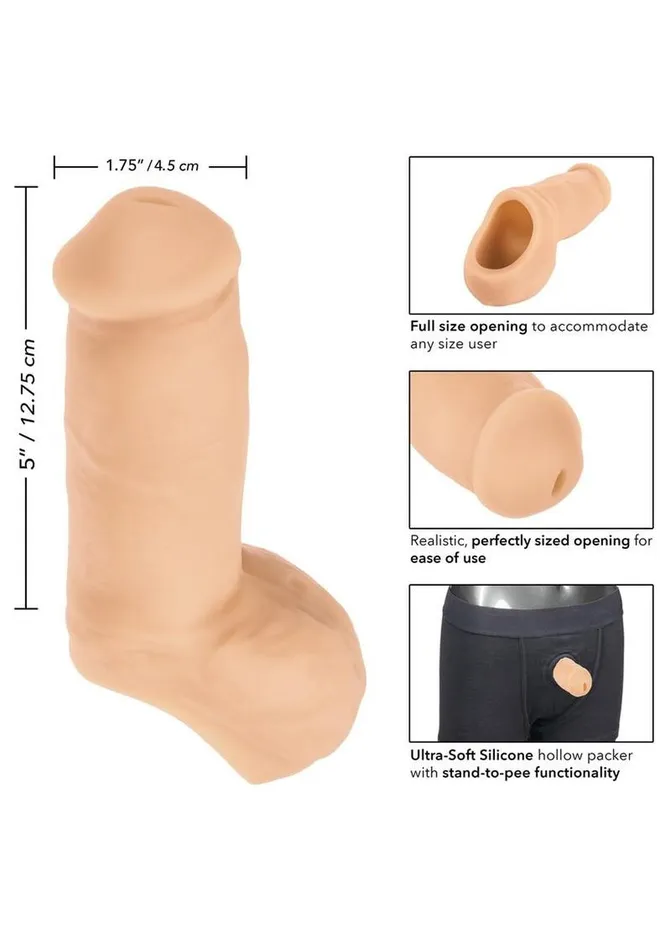 Packer Gear UltraSoft Silicone STP Hollow Packer Packer Gear Female Sex Toys
