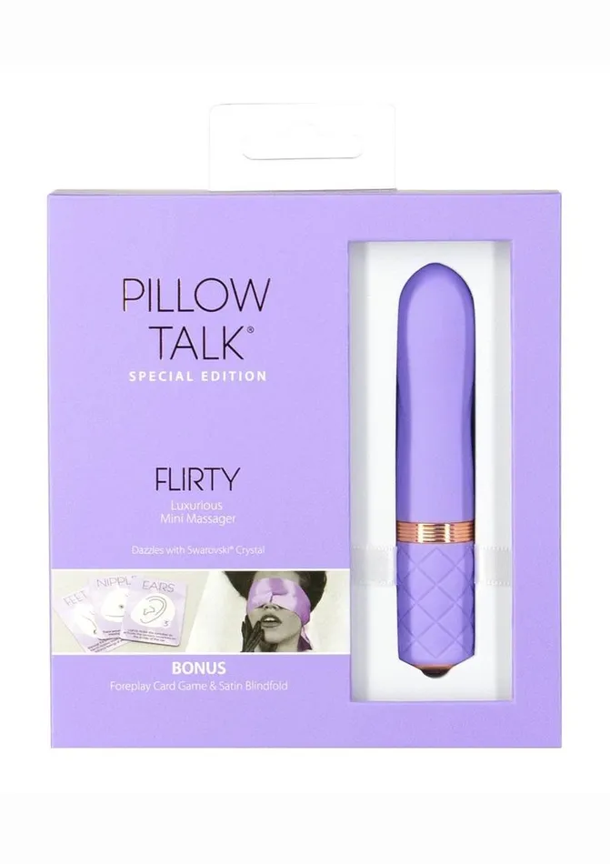 Pillow Talk Special Edition Flirty Rechargeable Silicone Bullet Pillowtalk Female Sex Toys