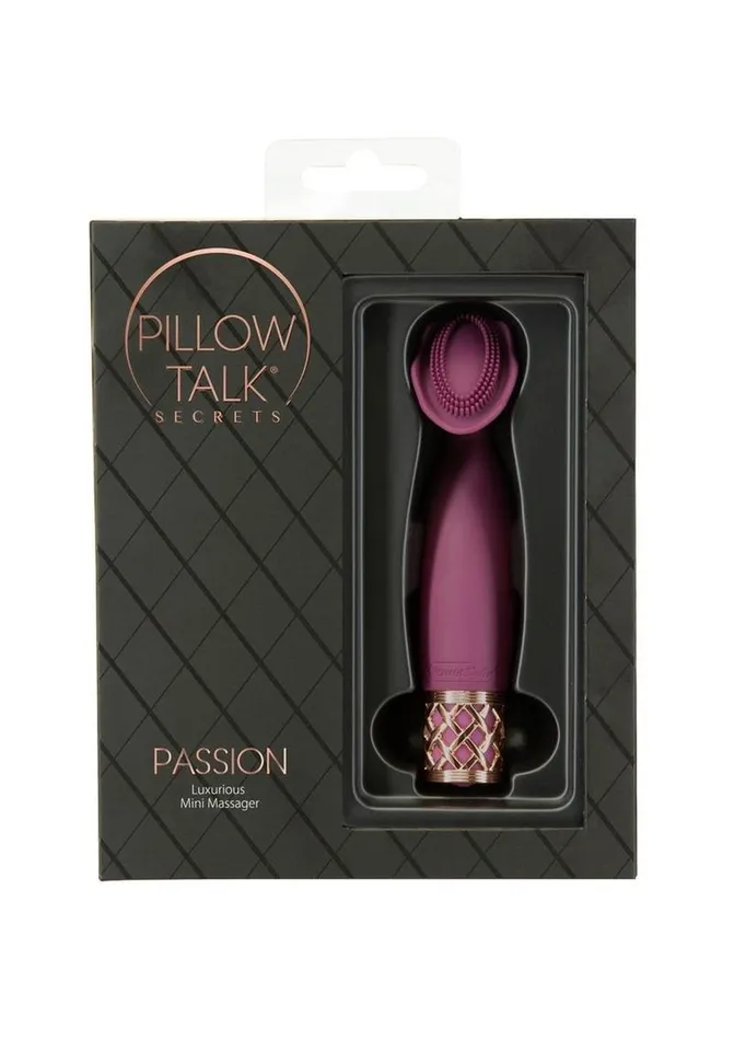 Pillowtalk Female Sex Toys Pillow Talk Passion Rechargeable Silicone Massager