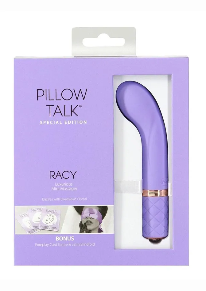 Pillowtalk Female Sex Toys Pillow Talk Special Edition Racy Silicone Rechargeable GSpot Mini Vibrator