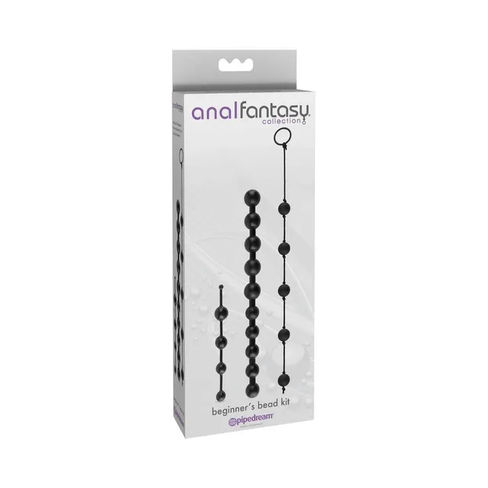 Pipedream Anal Pipedream Anal Fantasy Collection 3Piece Silicone Beginners Bead Kit Black Pipedream Anal Pipedream Anal Fantasy Collection 3Piece Silicone Beginners Bead Kit Black