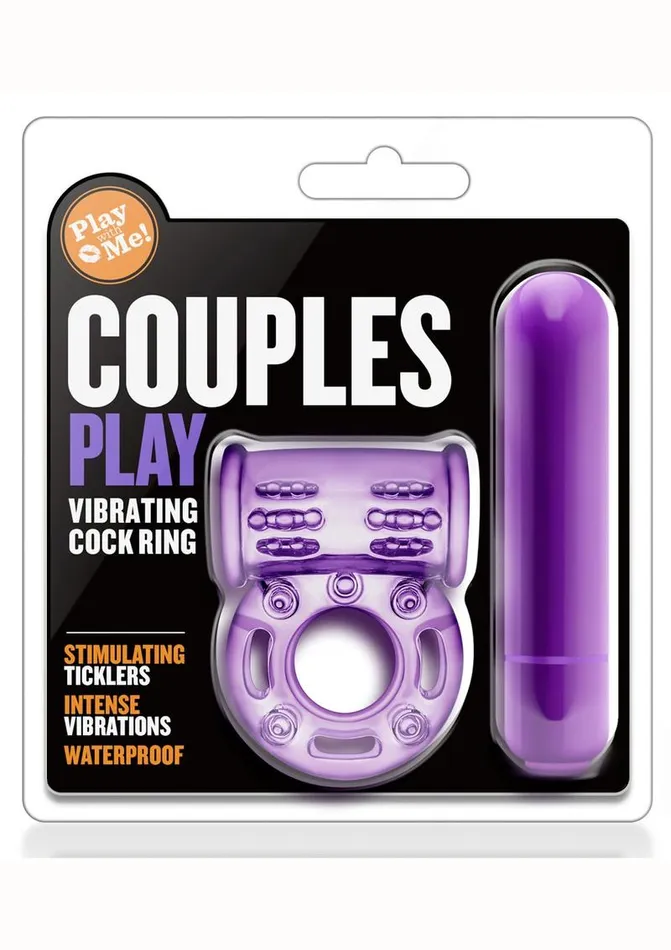 Play with Me by Blush Couples Play with Me Couples Play Vibrating Cock Ring