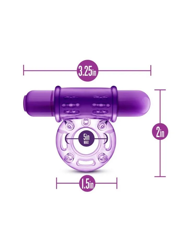 Play with Me by Blush Couples Play with Me Couples Play Vibrating Cock Ring