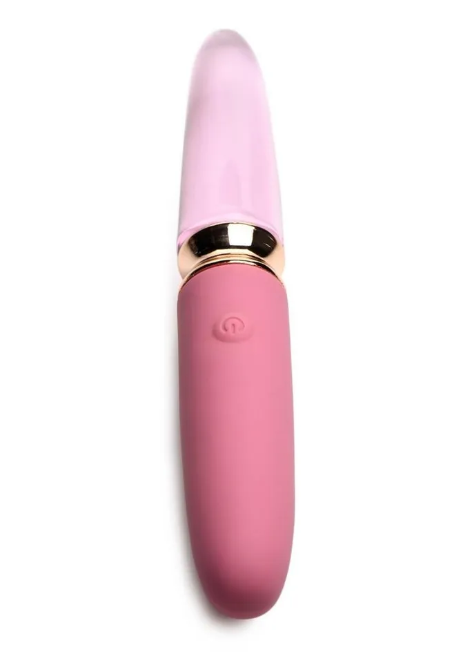 Prisms Female Sex Toys Prisms VibraGlass 10x Rose Dual End Rechargeable SiliconeGlass Vibrating Dildo Prisms Female Sex Toys Prisms VibraGlass 10x Rose Dual End Rechargeable SiliconeGlass Vibrating Dildo