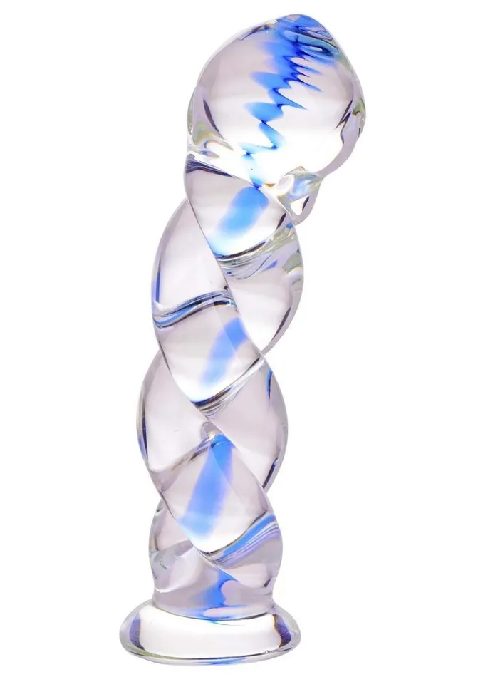 Prisms Soma Twisted Glass 575in Dildo Prisms Dildos