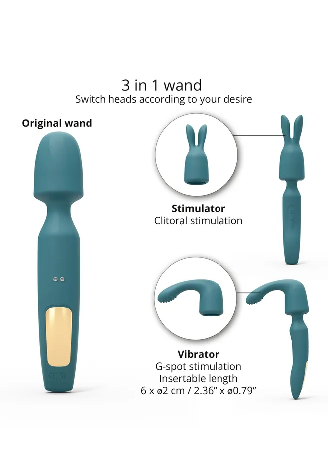 Revolution Rechargeable Wand Love to Love US Female Sex Toys