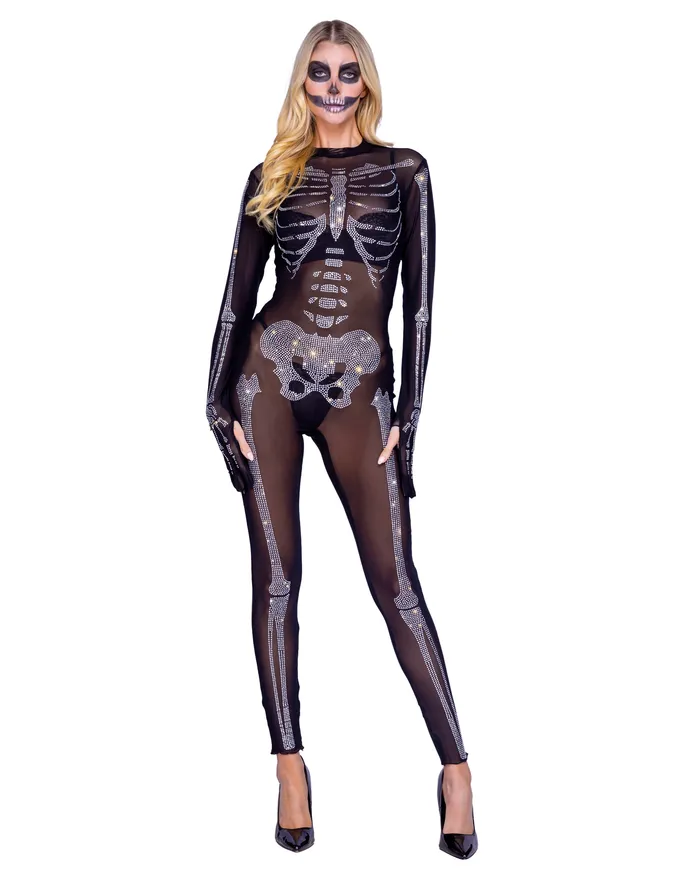 Roma Costume Inc Vibrators 6378 1pc Sparkling Skeleton