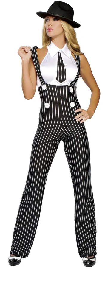 Roma Costume Vibrators 2Pc Gangsta Mama