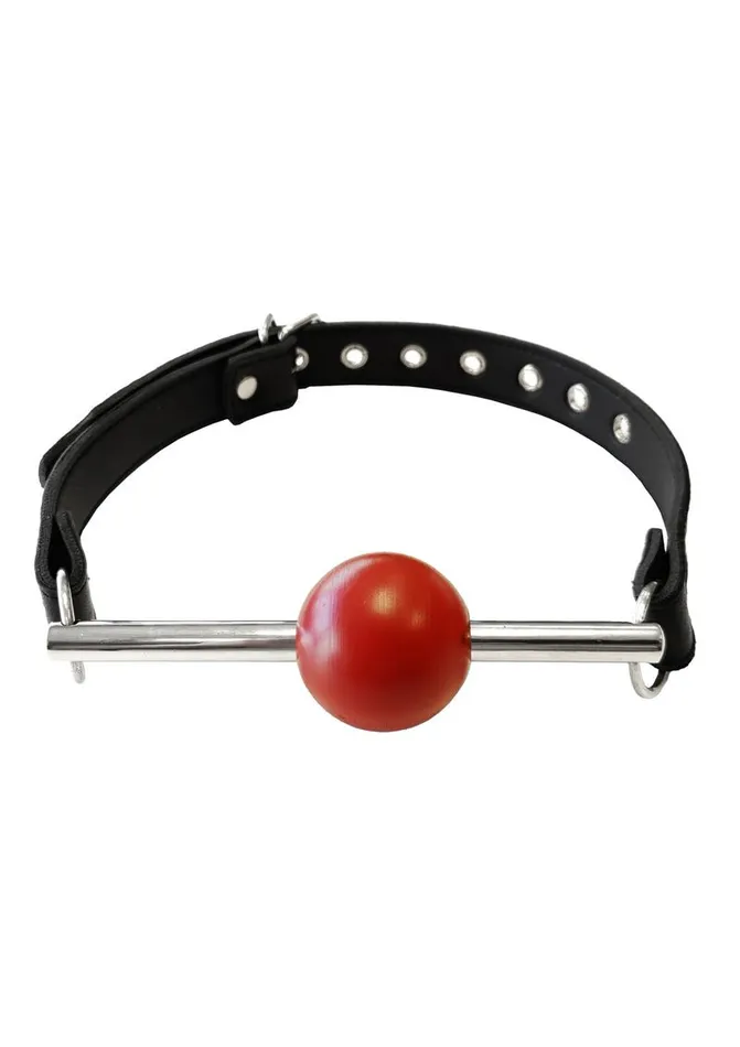 Rouge Ball Gag with Removable Ball and Stainless Steel Rod Adjustable Strap Rouge Male Sex Toys Rouge Ball Gag with Removable Ball and Stainless Steel Rod Adjustable Strap Rouge Male Sex Toys
