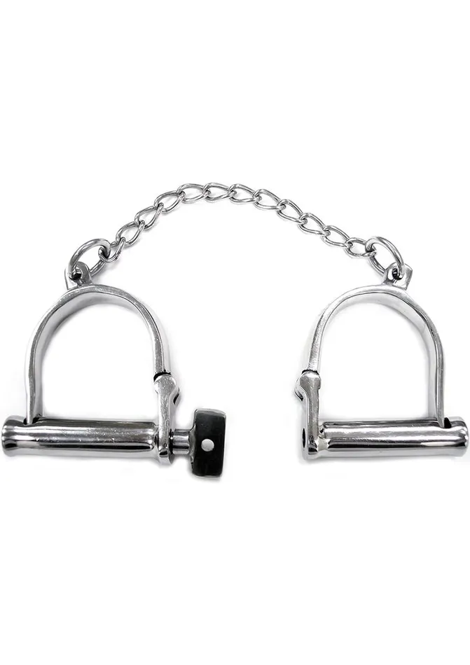 Rouge Stainless Steel Wrist Shackles Rouge Dildos