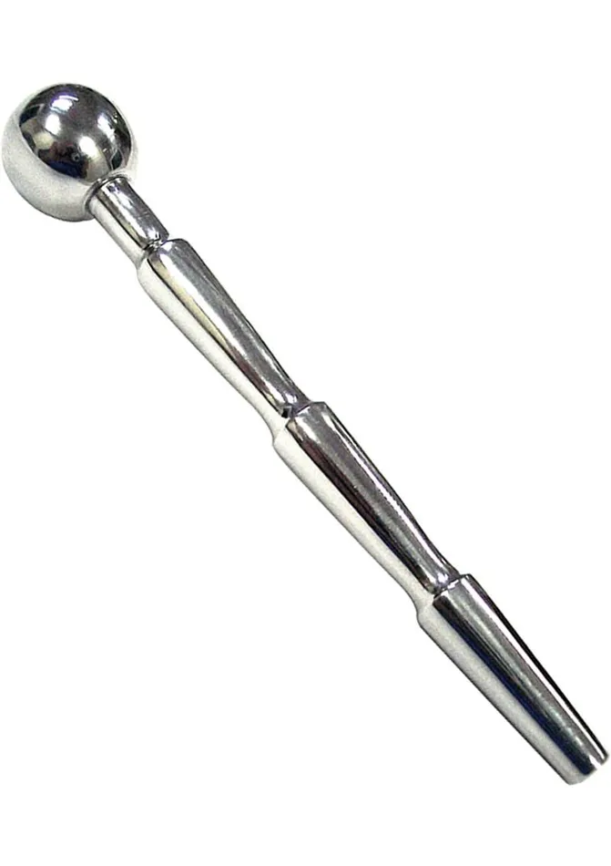 Rouge Three Stage Stainless Steel Urethral Plug Rouge Male Sex Toys Rouge Three Stage Stainless Steel Urethral Plug Rouge Male Sex Toys