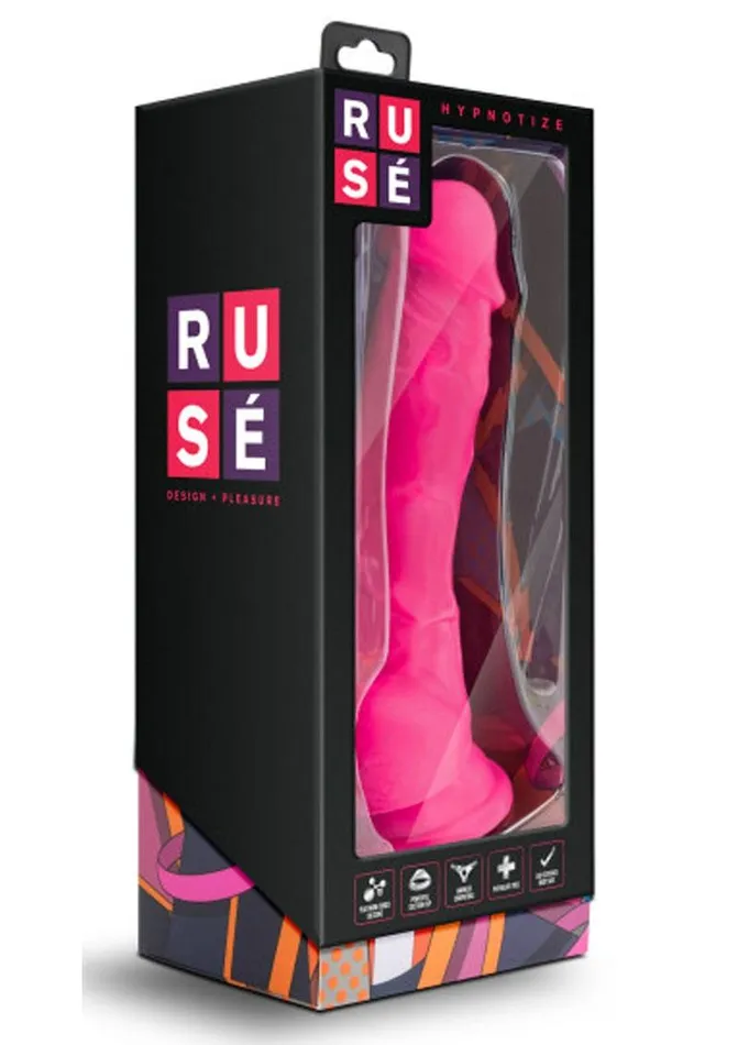 Ruse Female Sex Toys Ruse Hypnotize Silicone Dildo with Balls