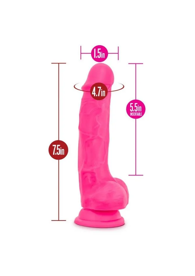 Ruse Female Sex Toys Ruse Hypnotize Silicone Dildo with Balls
